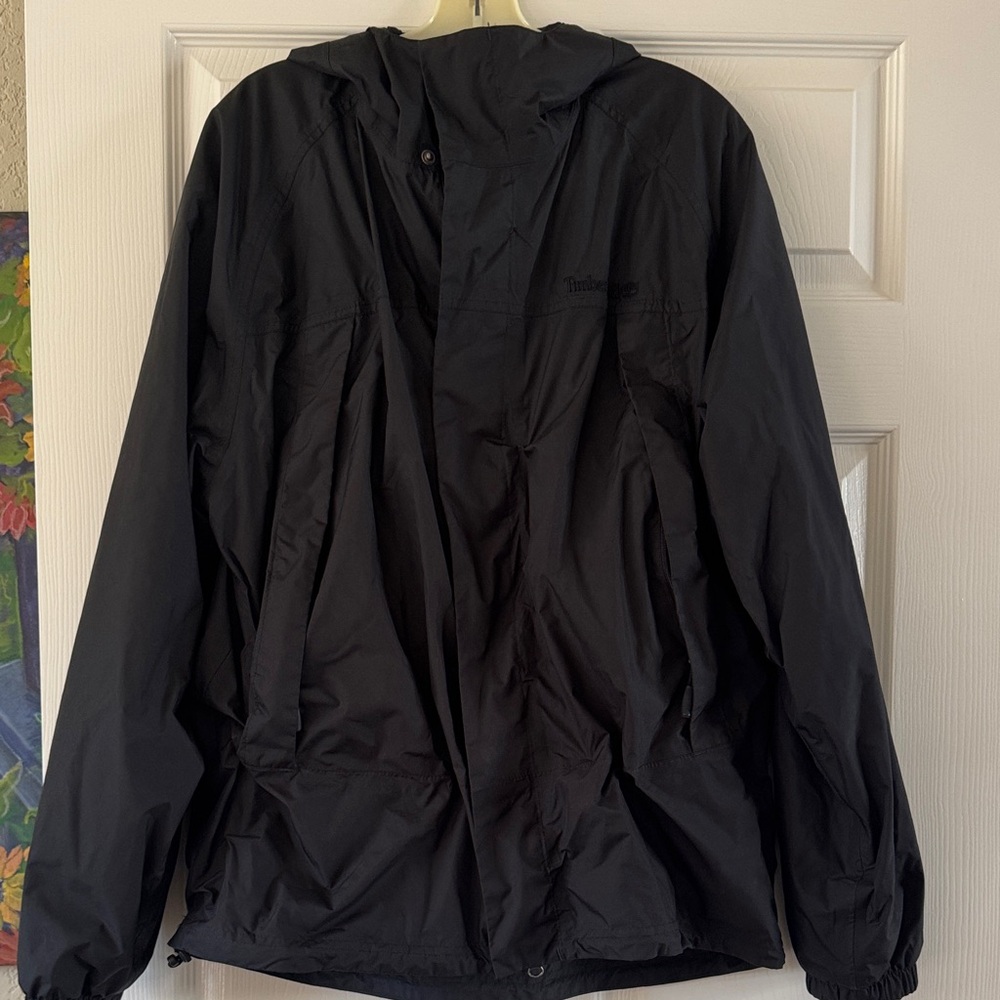 Timberland Men's Black Raincoat